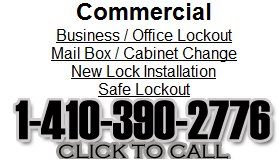 Business Office Lockout, Mail Box Cabinet Change, New Lock Installation, Safe Lockout